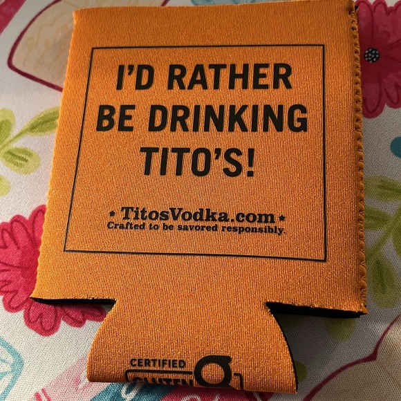 TITO’S VODKA Koozie - Picture 2 of 2